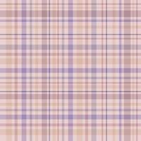 Seamless pattern in fantasy light pink, purple and beige colors for plaid, fabric, textile, clothes, tablecloth and other things. Vector image.