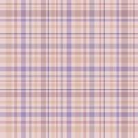 Seamless pattern in fantasy light pink, purple and beige colors for plaid, fabric, textile, clothes, tablecloth and other things. Vector image.