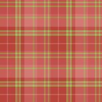 Seamless pattern in fascinating cute christmas red and green colors for plaid, fabric, textile, clothes, tablecloth and other things. Vector image.