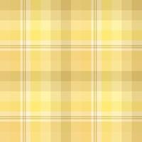 Seamless pattern in fine cozy light and dark yellow colors for plaid, fabric, textile, clothes, tablecloth and other things. Vector image.