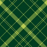 patrón impecable en colores verde oscuro de fantasía para tela escocesa, tela, textil, ropa, mantel y otras cosas. imagen vectorial 2 vector
