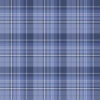 Seamless pattern in fascinating discreet dark blue and white colors for plaid, fabric, textile, clothes, tablecloth and other things. Vector image.