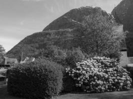 Spring time in Eidfjord norway photo