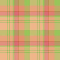 Seamless pattern in fantasy orange, pink and green colors for plaid, fabric, textile, clothes, tablecloth and other things. Vector image.