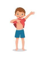 Boy Getting Dressed Vector Art, Icons, and Graphics for Free Download