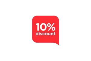 10 discount, Sales Vector badges for Labels, , Stickers, Banners, Tags, Web Stickers, New offer. Discount origami sign banner.