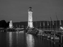 la ciudad bávara de lindau foto