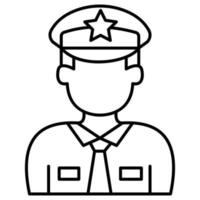 Policeman Which Can Easily Modify Or Edit vector