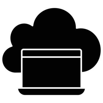 Cloud Computing Which Can Easily Modify Or Edit vector