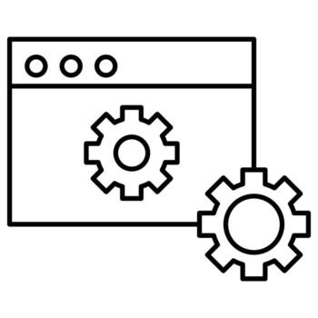 optimización del navegador que puede modificar o editar fácilmente vector