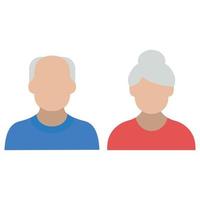 Old Age Lovers Which Can Easily Modify Or Edit vector