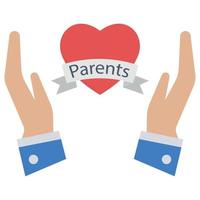 Parents Day  Which Can Easily Modify Or Edit vector