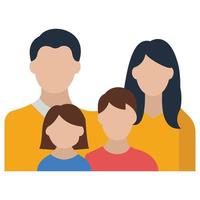 Family Love Which Can Easily Modify Or Edit vector