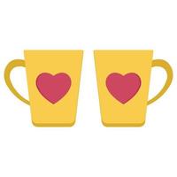 Love Tea cup  Which Can Easily Modify Or Edit vector