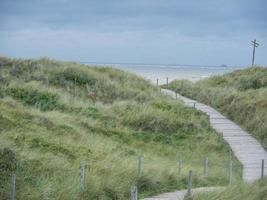 antiguo molino de viento en el muensterland alemán foto