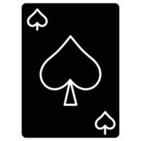 Play card  Which Can Easily Modify Or Edit vector