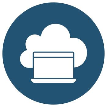 computación en la nube que puede modificar o editar fácilmente vector