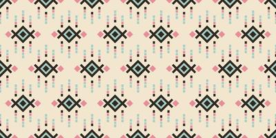 Abstract  traditional cloth style. Seamless in tribal, folk embroidery,  Tribe geometric fabric. Aztec geometric art ornament print. Design for carpet, wallpaper, clothing, wrapping, textile, tissue. vector