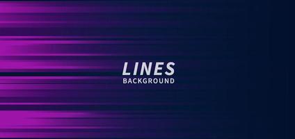 Abstract horizontal light purple and dark blue stripe lines background. You can use for ad, poster, template, business presentation. Vector illustration