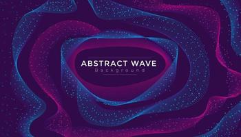 Abstract horizontal galaxy space pink and blue wavy stylish Modern vector background. futuristic universe stars wavy concept wallpaper. minimal galaxy wave style for technology use.