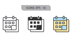 iconos de programación símbolo elementos vectoriales para web infográfico vector