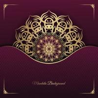 golden mandala  vintage ornament  background luxury vector