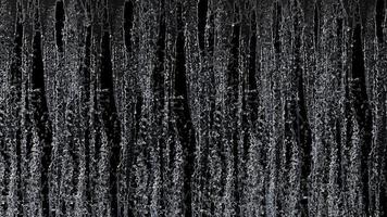 Waterfall Design on Black Background photo