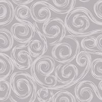 Artistic seamless pattern with drawn swil lines. Abstract organic shape repeatable texture. Loop line  background. vector