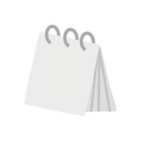 Single element of notebook. Hand drawn vector illustration for cards, posters, stickers and professional design.