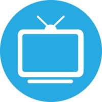 TV icon sign symbol design png