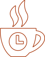 Coffee icon sign symbol design png