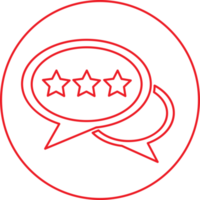 Speech bubble icon sign design png