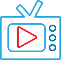 TV-ikonen tecken symbol design png