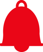 diseño de símbolo de signo de icono de campana png