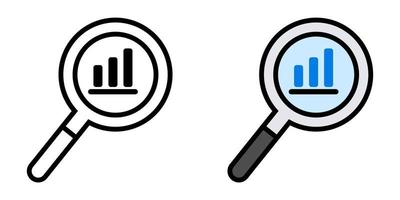 Illustration Vector Graphic of Analysis, analytics, chart Icon