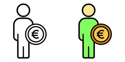 Illustration Vector Graphic of Account, businessman, person Icon