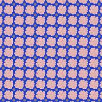 seamless pattern cloud background on blue background photo