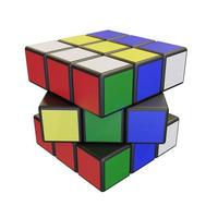 Minsk, Belarus, 20 July 2022 . Editorial illustration. Rubik s Cube photo