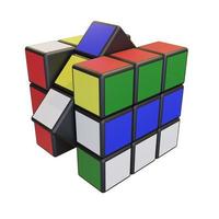 Minsk, Belarus, 20 July 2022 . Editorial illustration. Rubik s Cube photo