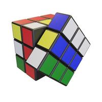 Minsk, Belarus, 20 July 2022 . Editorial illustration. Rubik s Cube photo