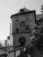 the city of Meersburg at the lake constance photo