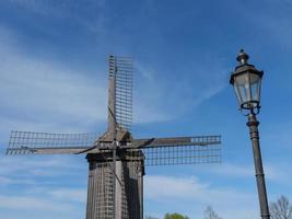 old windmill in westphalia photo