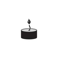 candle icon  vector illustration template design