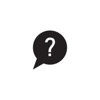 question mark icon vector