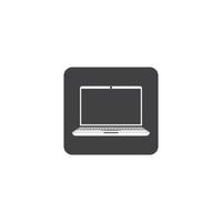 laptop icon vector illustration template design