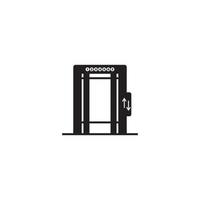 Lift icon.  vector illustration template design