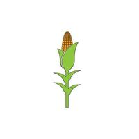 corn icon. vector illustration template design