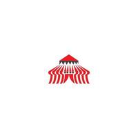 Tent icon.  vector illustration template design