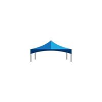 Tent icon vector