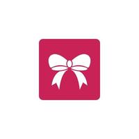 Bow icon vector illustration template design